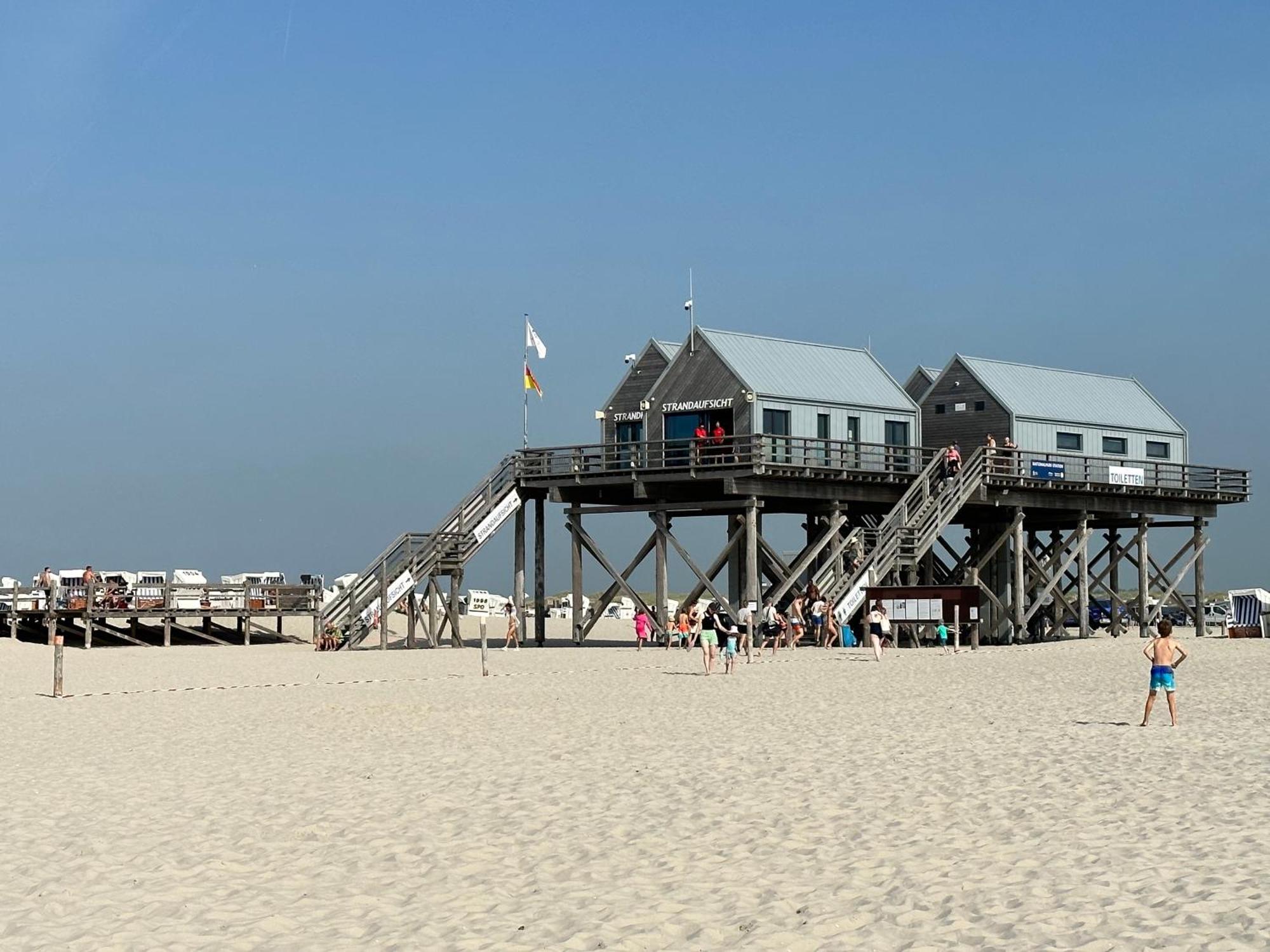 Sky & Sand Spo Nordsee By Nature I Boxspringbett, Terrasse, Zentral, Nah Am Deich Sankt Peter-Ording Buitenkant foto